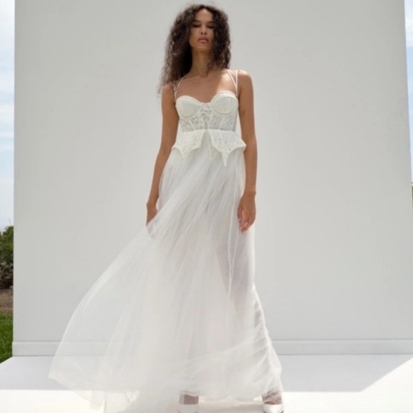 For Love and Lemons Dresses & Skirts - For Love and Lemons Lilly Bridal Gown